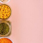 Legumes secs le repere simple de deux fois par semaine et